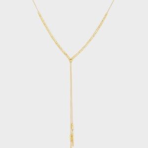Gorjana Laguna gold adjustable length necklace